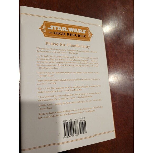 Star Wars the High Republic Into the Dark by Claudia Gray Book NEW Hardcover B - Picture 2 of 5